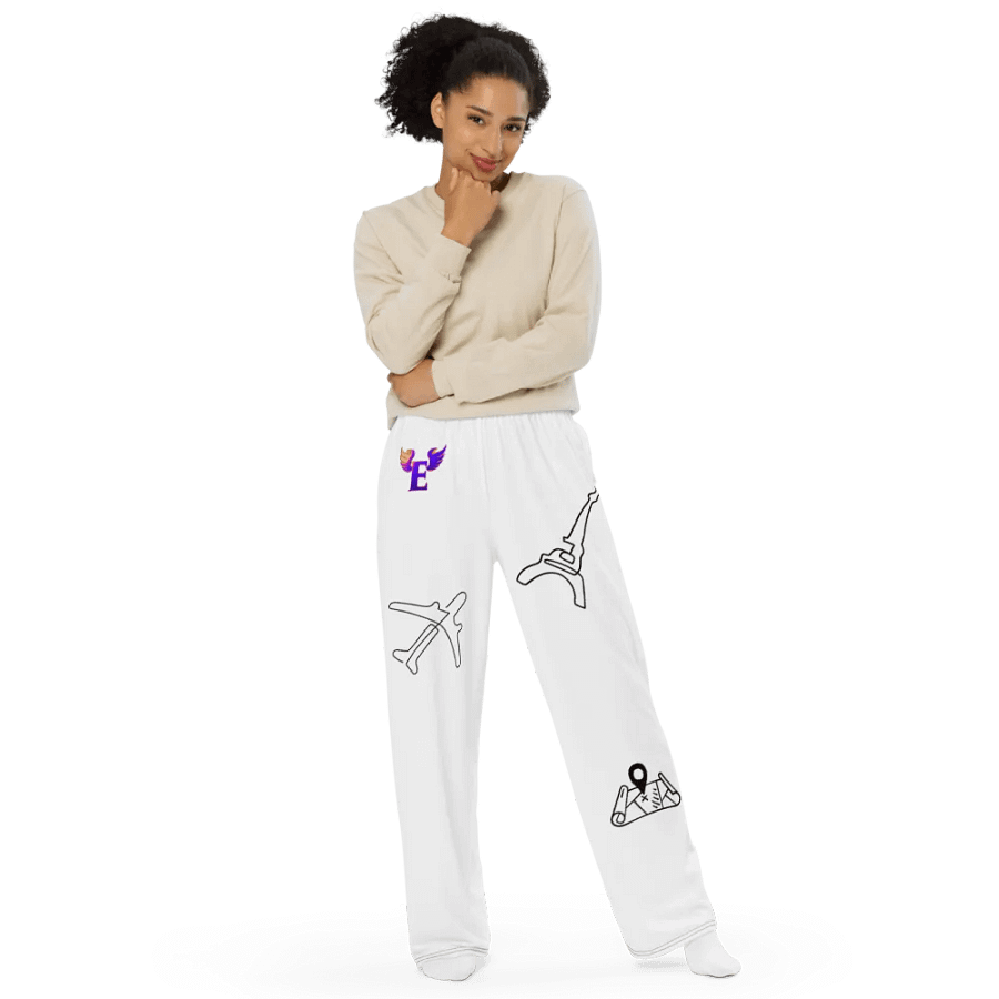 Travel: Unisex Wide-Leg Pants product image (11)