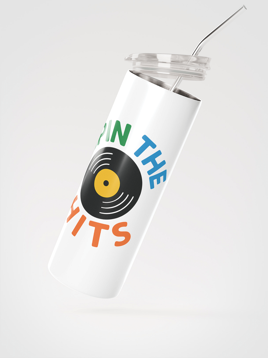 Colorful Vinyl Record Stainless Steel Tumbler product image (2)