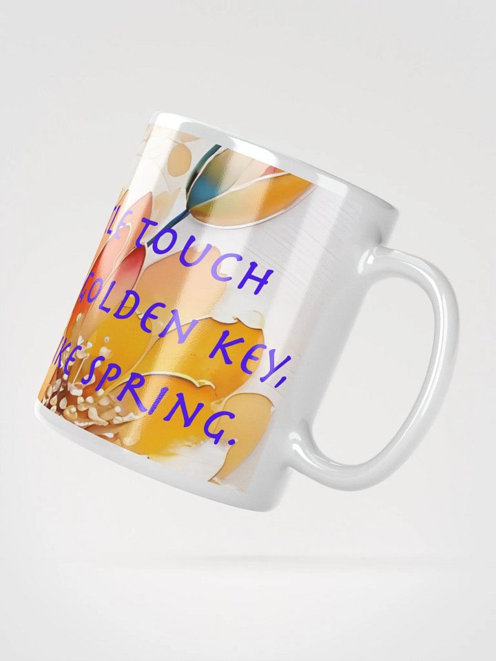 Gratitude's Golden Bloom Mug product image (2)