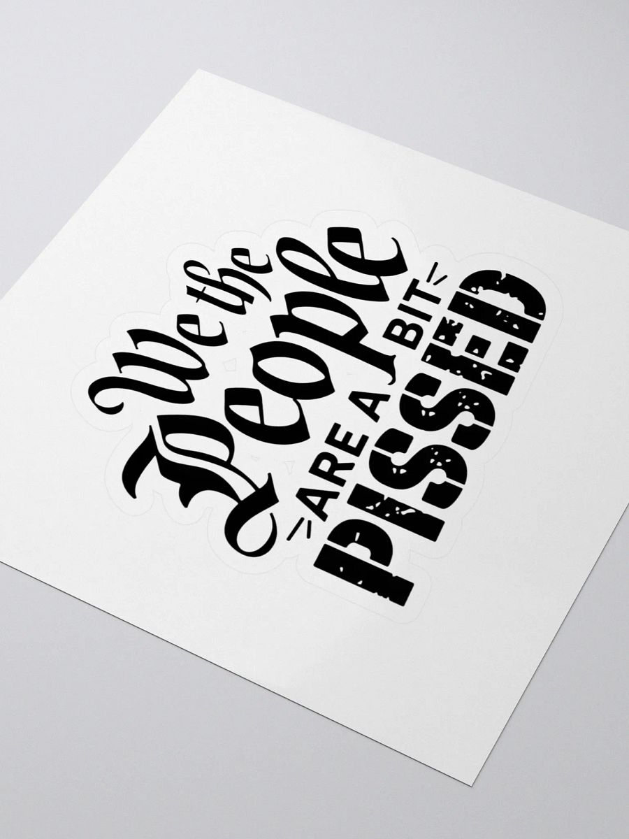 We the People - Kiss Cut Stickers product image (3)