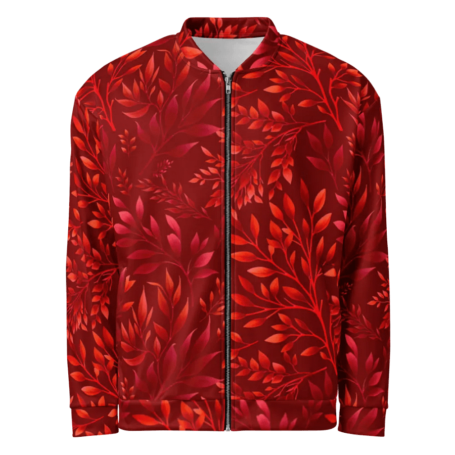 Branches Burgundy Bomber Jacket product image (1)