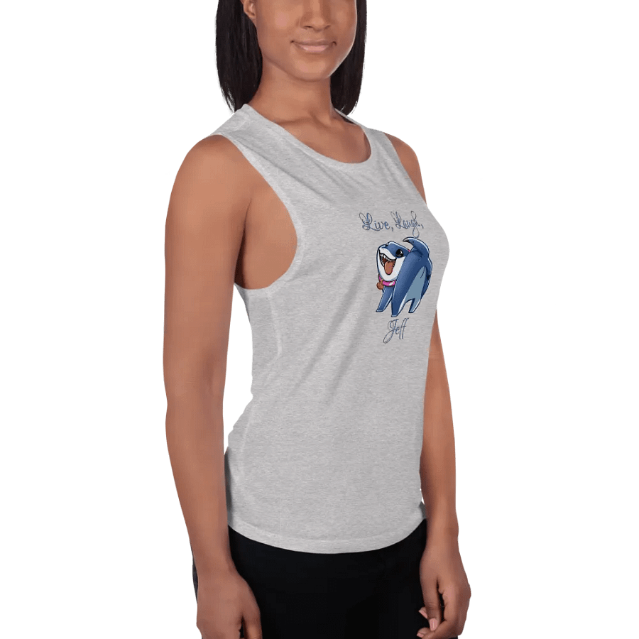 Live, Laugh, Jeff Rivals Women's Muscle Tank product image (10)