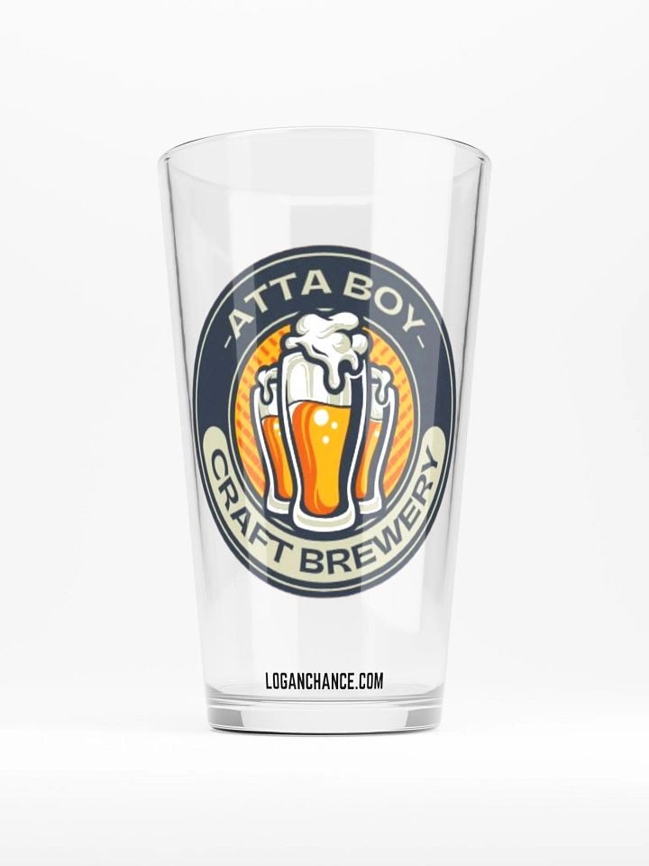 Atta Boy Craft Brewery Pint Glass product image (1)