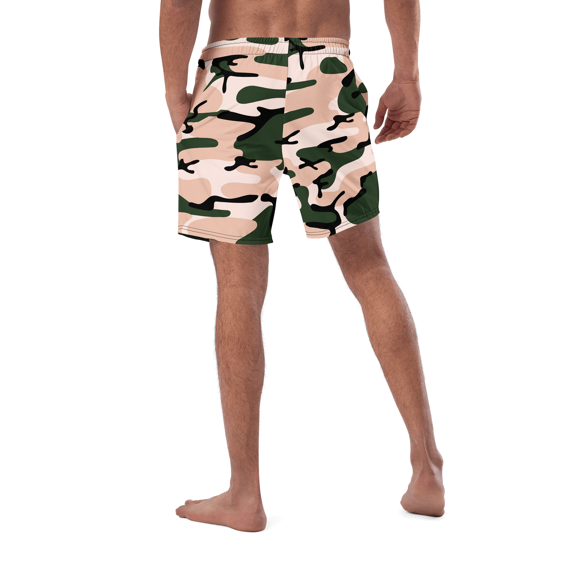 Camo Comfort Swim Trunks product image (5)