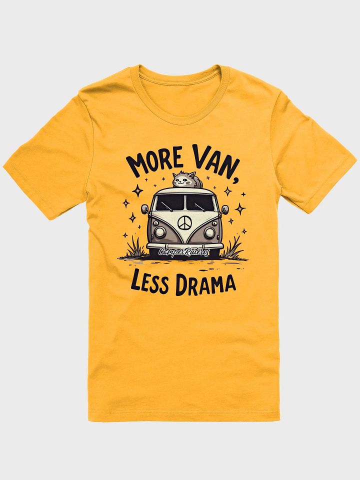 Camiseta "More Van, Less Drama" - Edición Especial CamperRuteros product image (3)