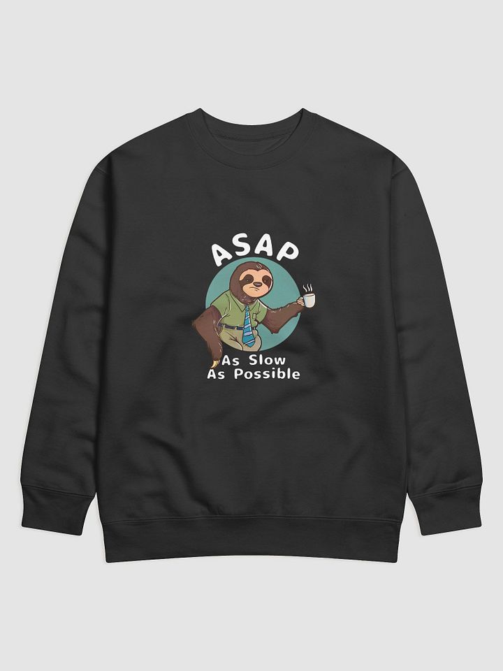 Motivational Sloth Office Sweatshirt product image (1)