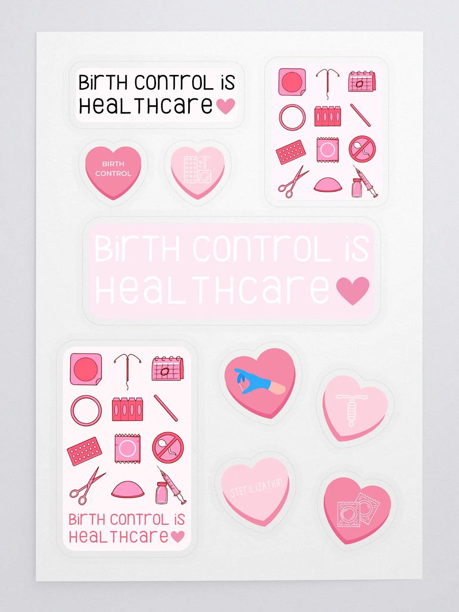 birthcontrol is healthcare (stickers) product image (3)