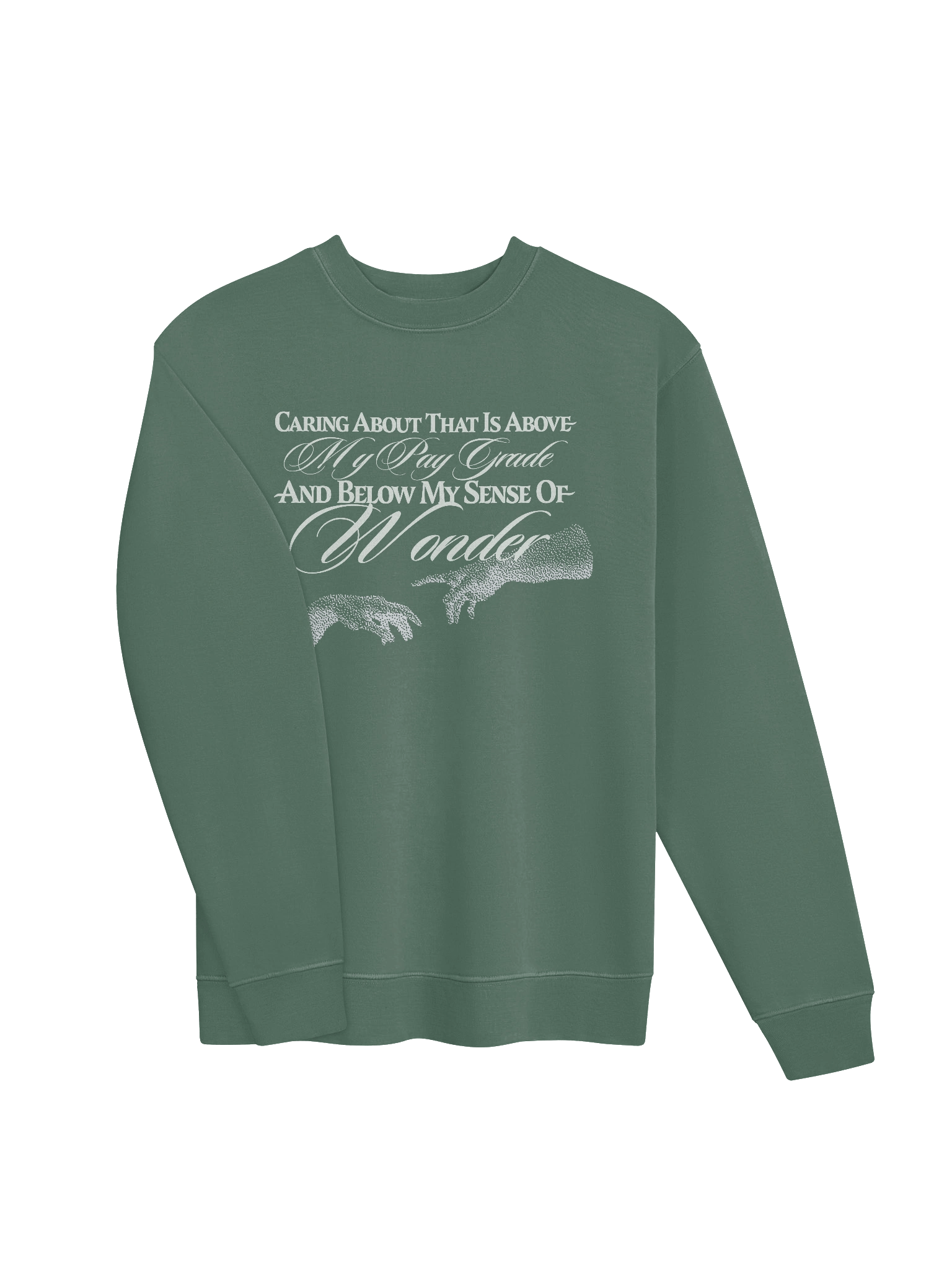 Caring Is Above My Pay Grade Premium Crewneck product image (3)