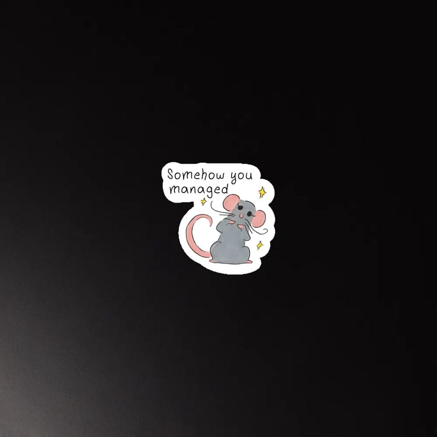 Somehow You Managed - A Magnet product image (5)