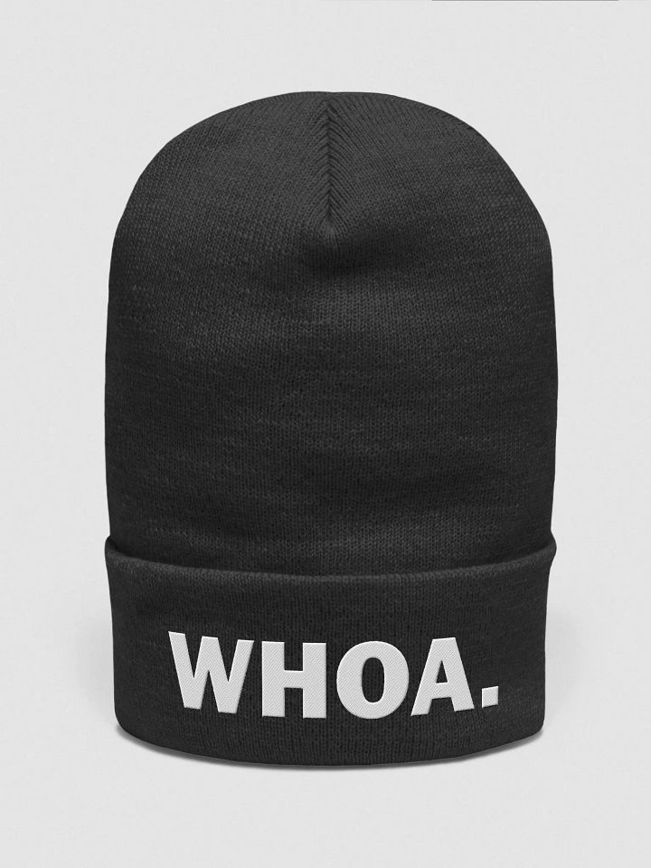 Whoa. // Beanie product image (1)