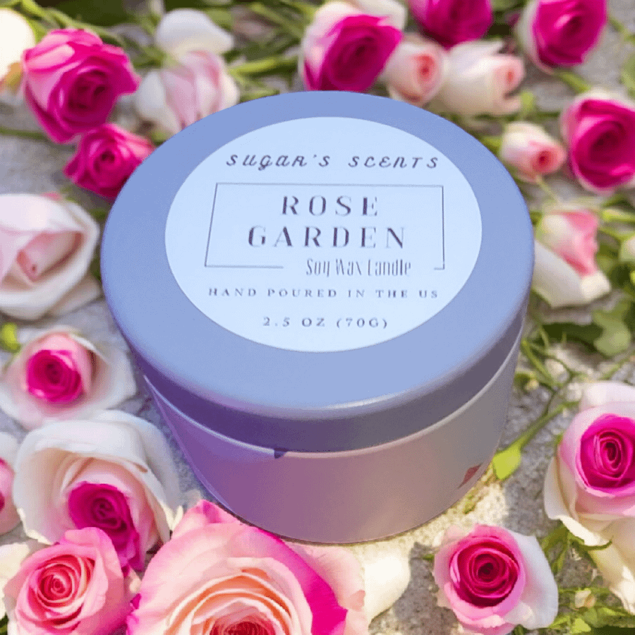 Rose Garden Candle (2.5oz) product image (2)