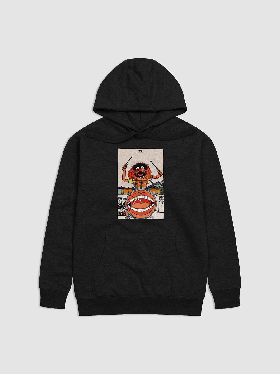 Animal Two of Wands Tarot Card Hoodie product image (3)