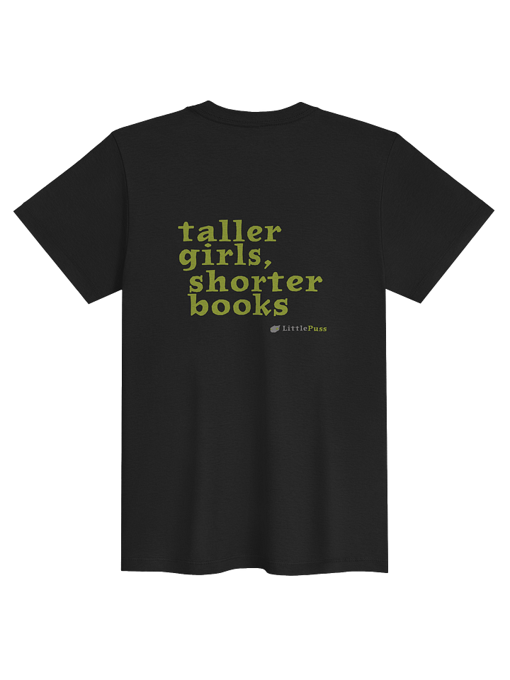 Taller Girls Shorter Books women's T-Shirt product image (2)