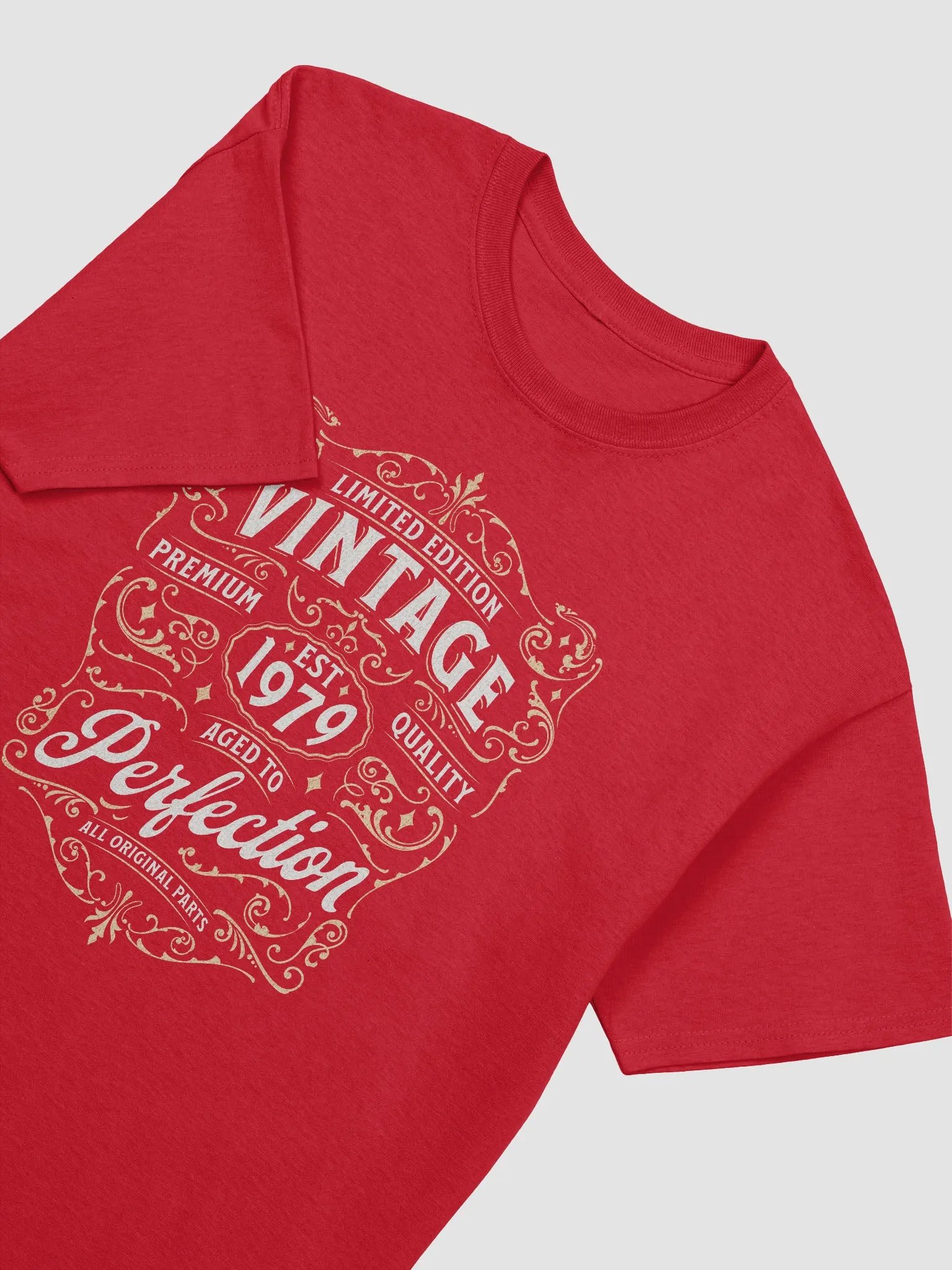 'Limited Edition Vintage Aged to Perfection:1979' Unisex T-Shirt product image (2)