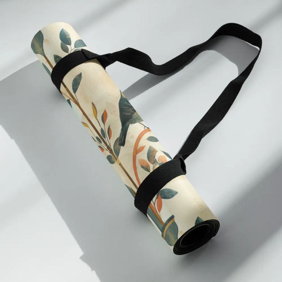 Cute Birds Yoga Mat by Treasure Pie product image (7)