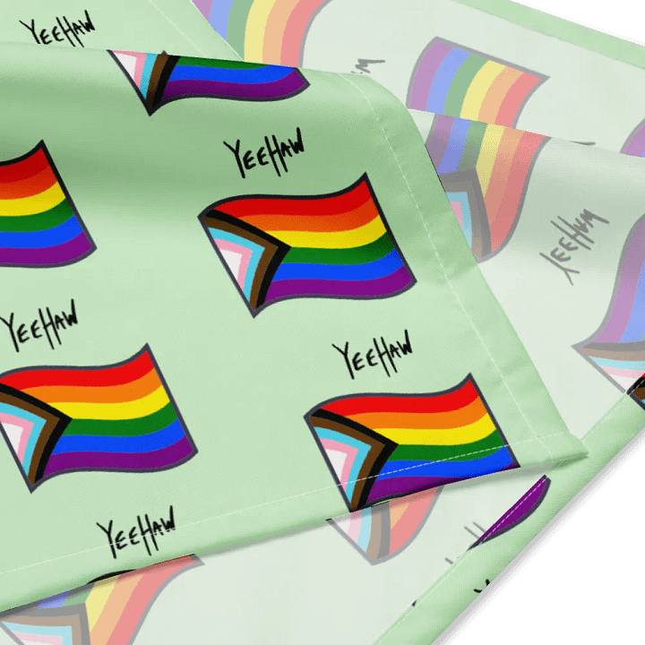 Cowboy x Pride Bandana (Green) product image (4)