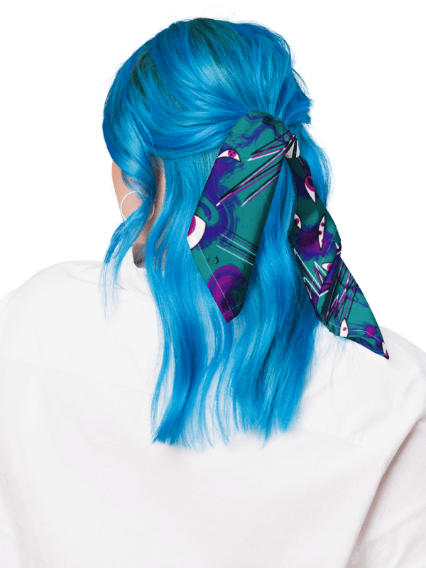 Eye and Lightning Magic (Overdose colours) Bandana product image (10)