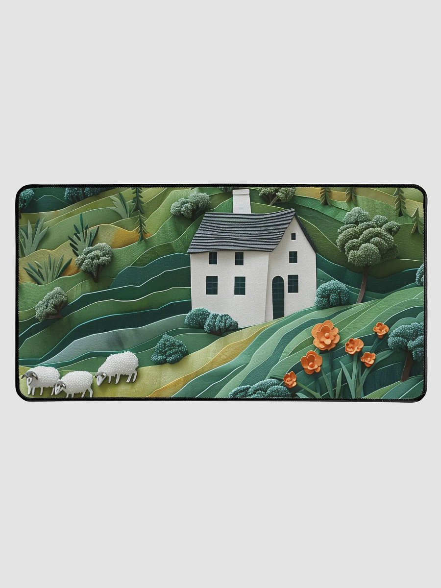 Nestled in the Valley - Desk Mat product image (1)