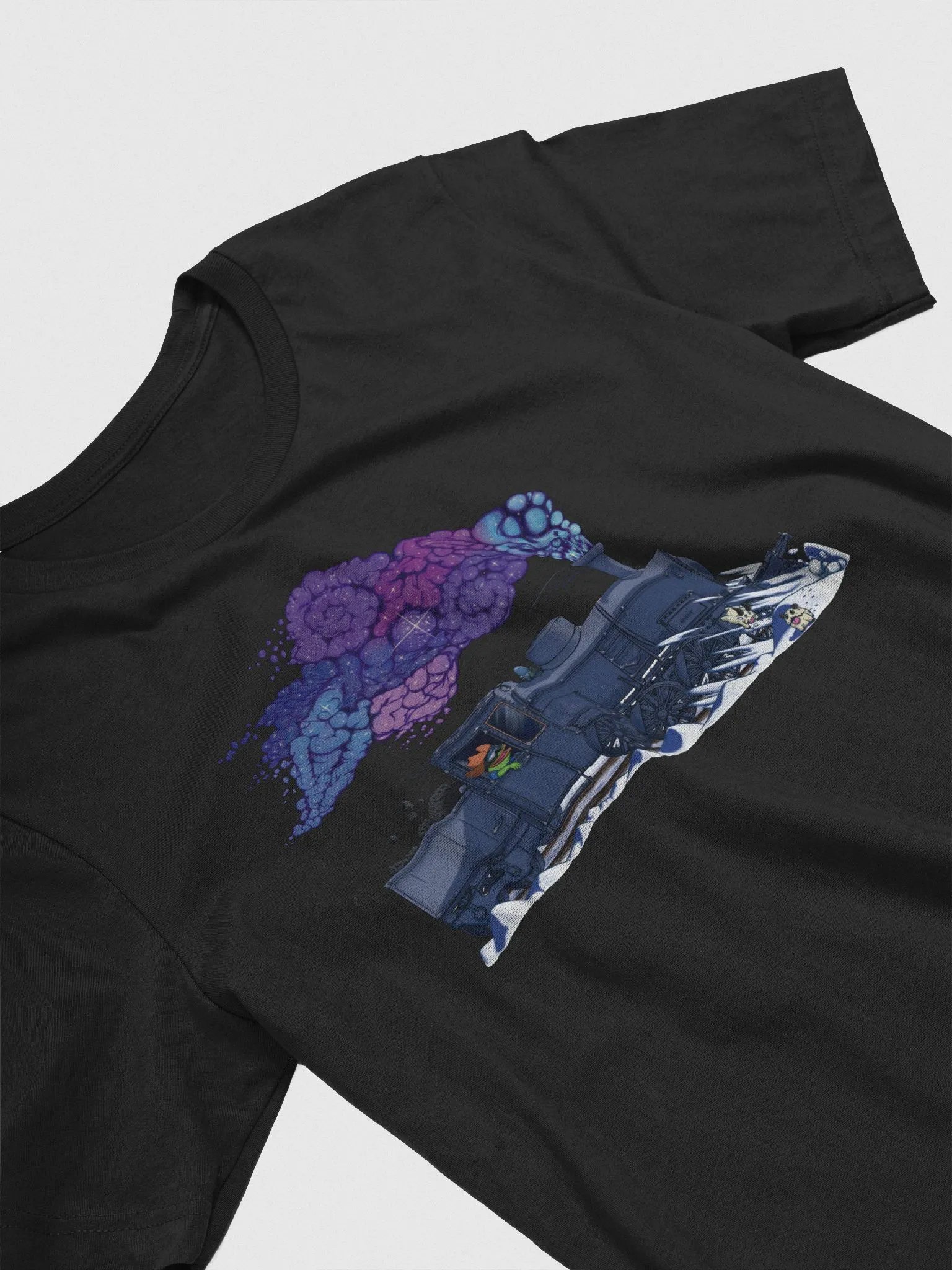 Snowy Train - Supersoft T-Shirt (EU/US) product image (4)