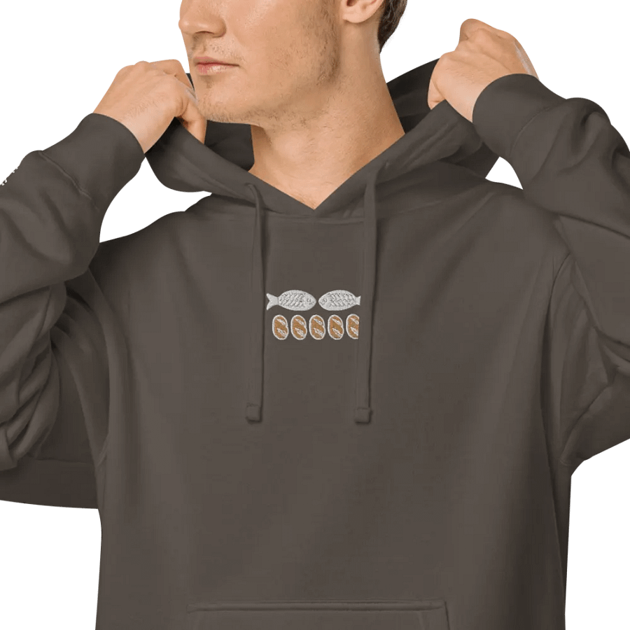5 Loaves And 2 Fish (Embroidered Hoodie) product image (4)