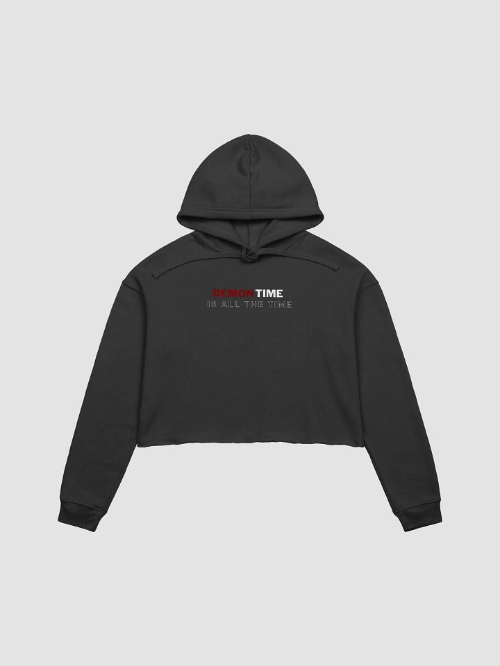 Demon Time Hoodie Crop Top product image (4)