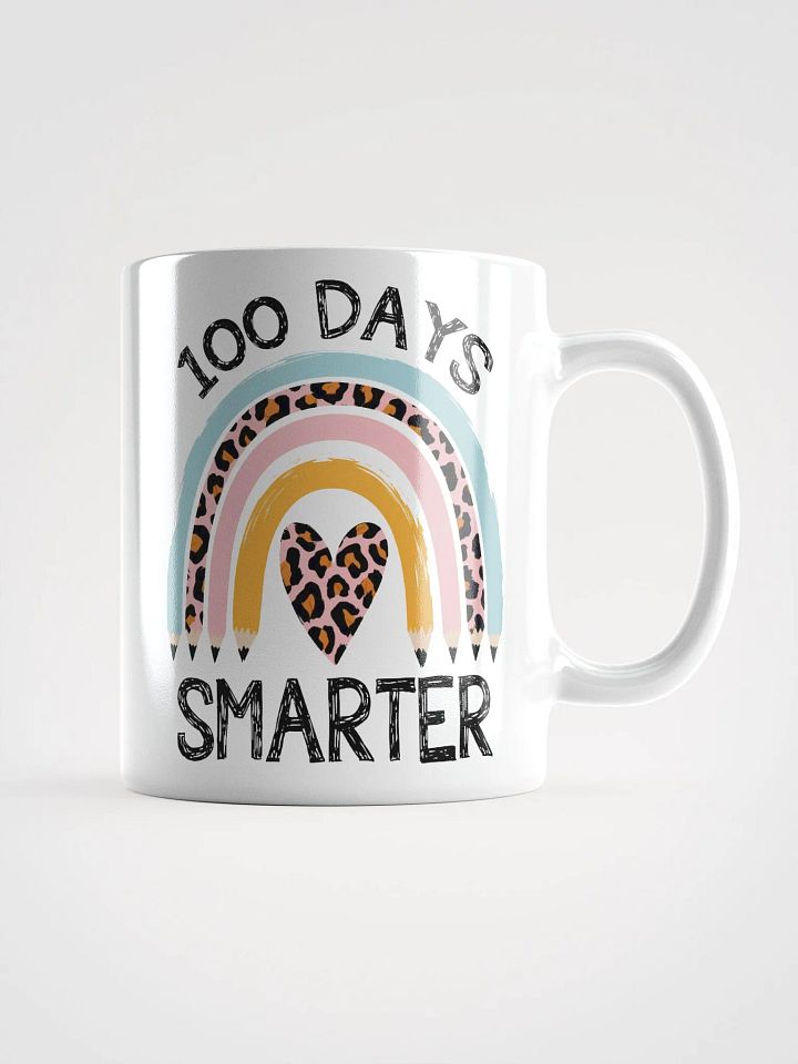 Leopard Rainbow 100 Days Smarter Mug product image (1)