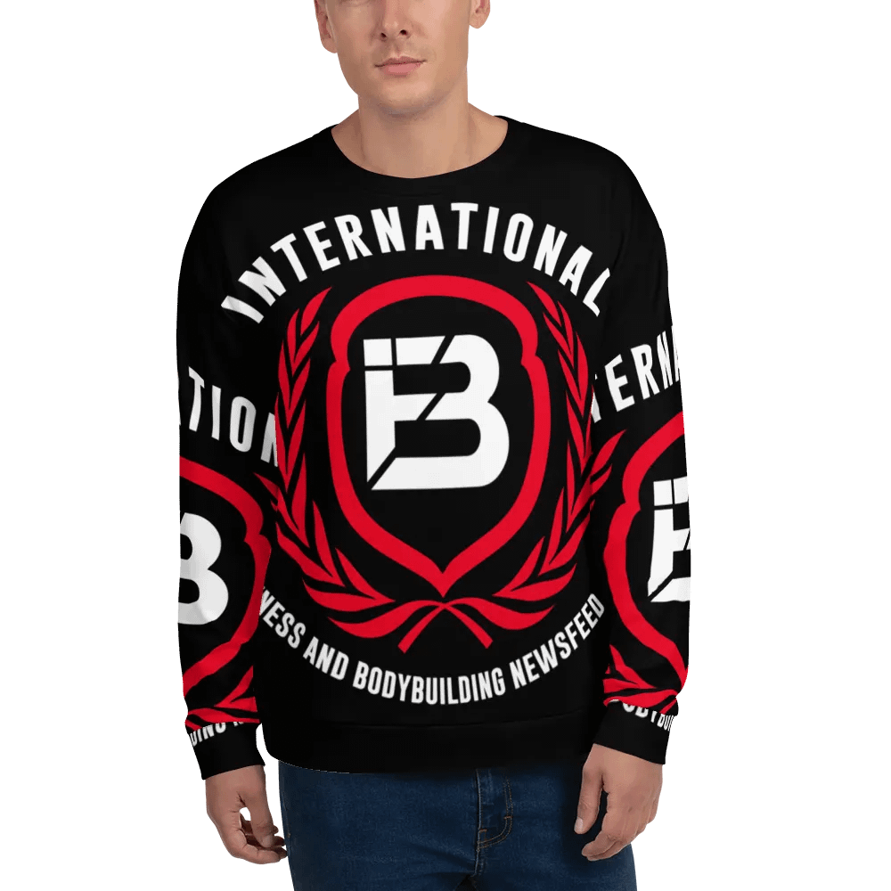 IFBNewsfeed.Org's All-Over Print Recycled Unisex Sweatshirt product image (2)