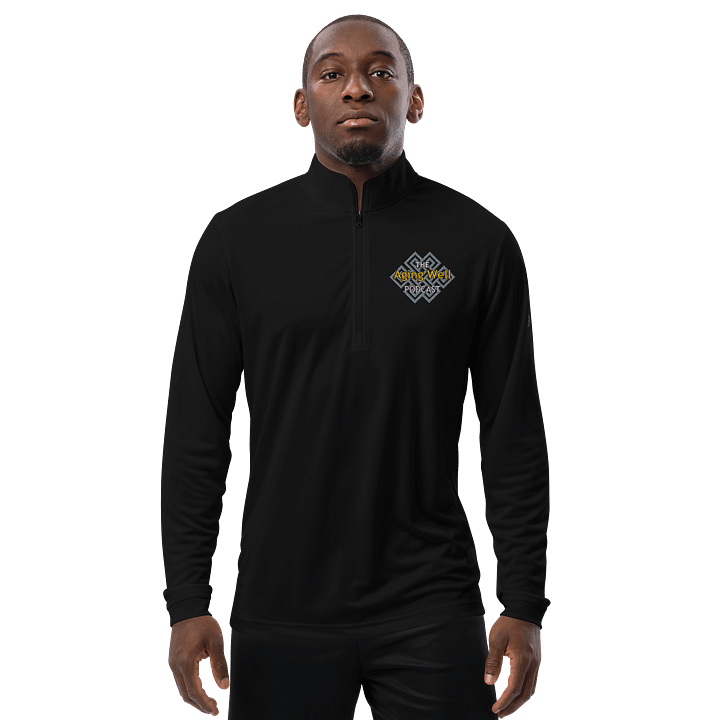 1/4-Zip Pullover, Embroidered Logo product image (2)