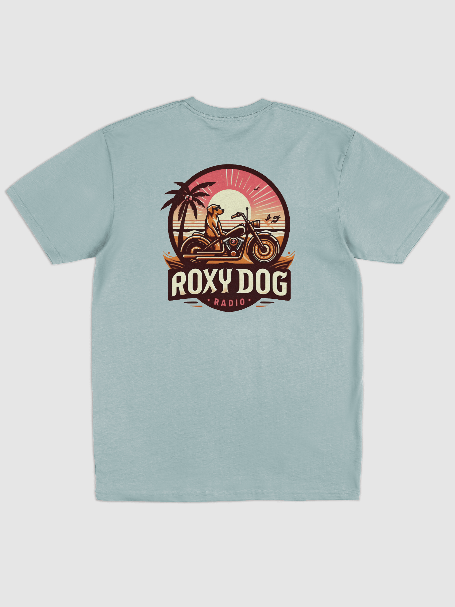 Roxy Dog Biker Dog Custom T- Shirt product image (4)