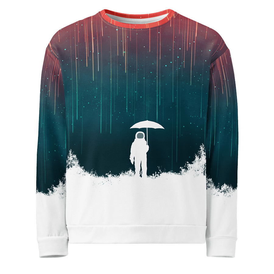 meteor rain graphic sweatshirt product image (1)