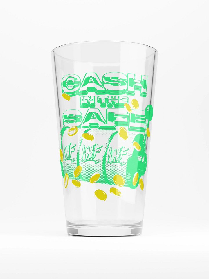 IWF Cash In The Safe Pint Glass product image (1)