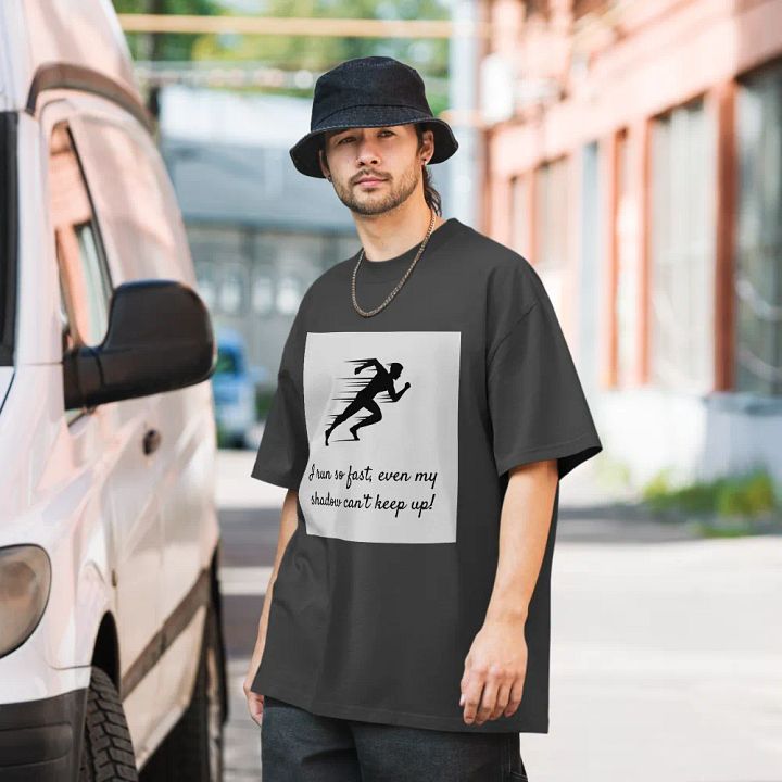 Fast Shadow Oversized Tee product image (1)
