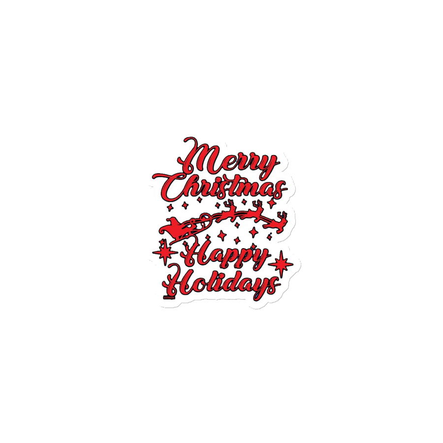 MERRY CHRISTMAS HAPPY HOLIDAYS product image (1)