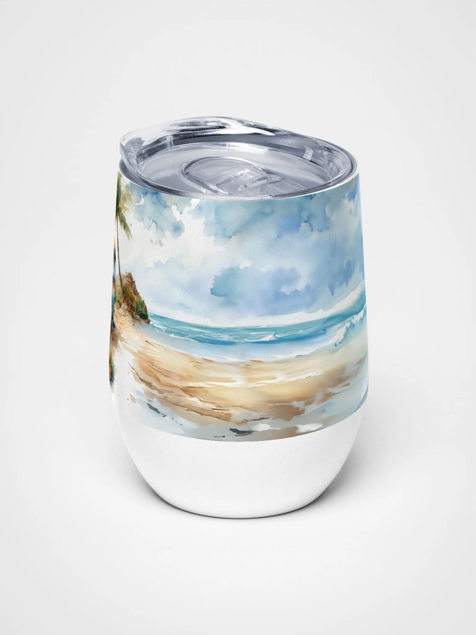 Sun-Kissed Oasis Wine Tumbler product image (5)