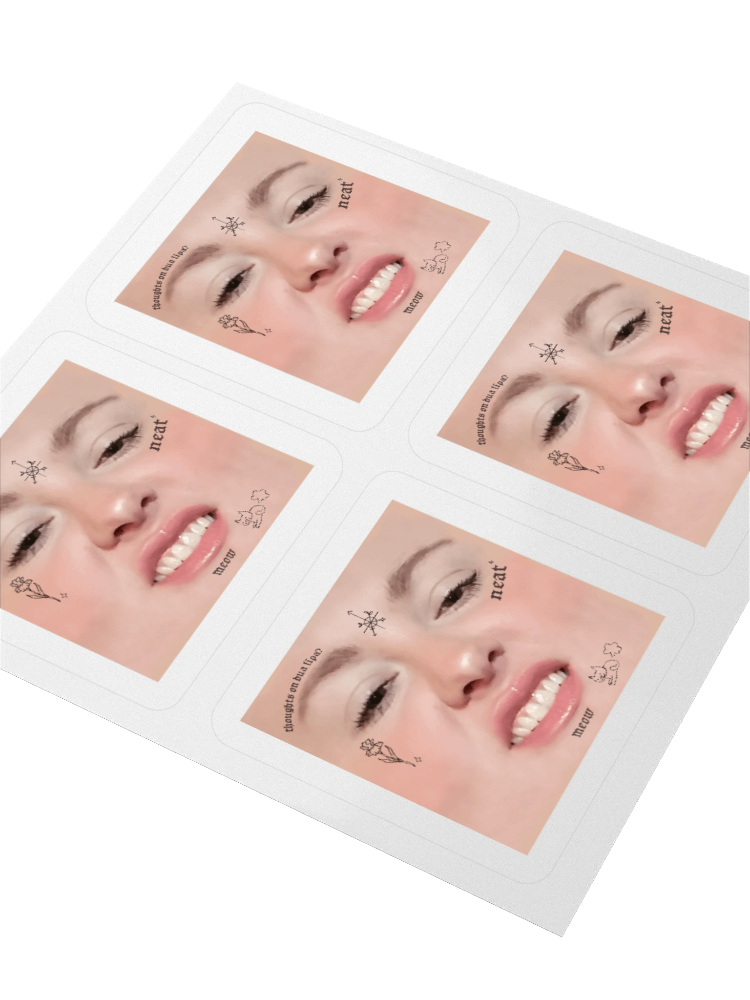 Ruble the Inked | NEAT Merch Stickers product image (3)