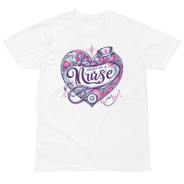 Heart of a Nurse Artwork T-Shirt product image (2)