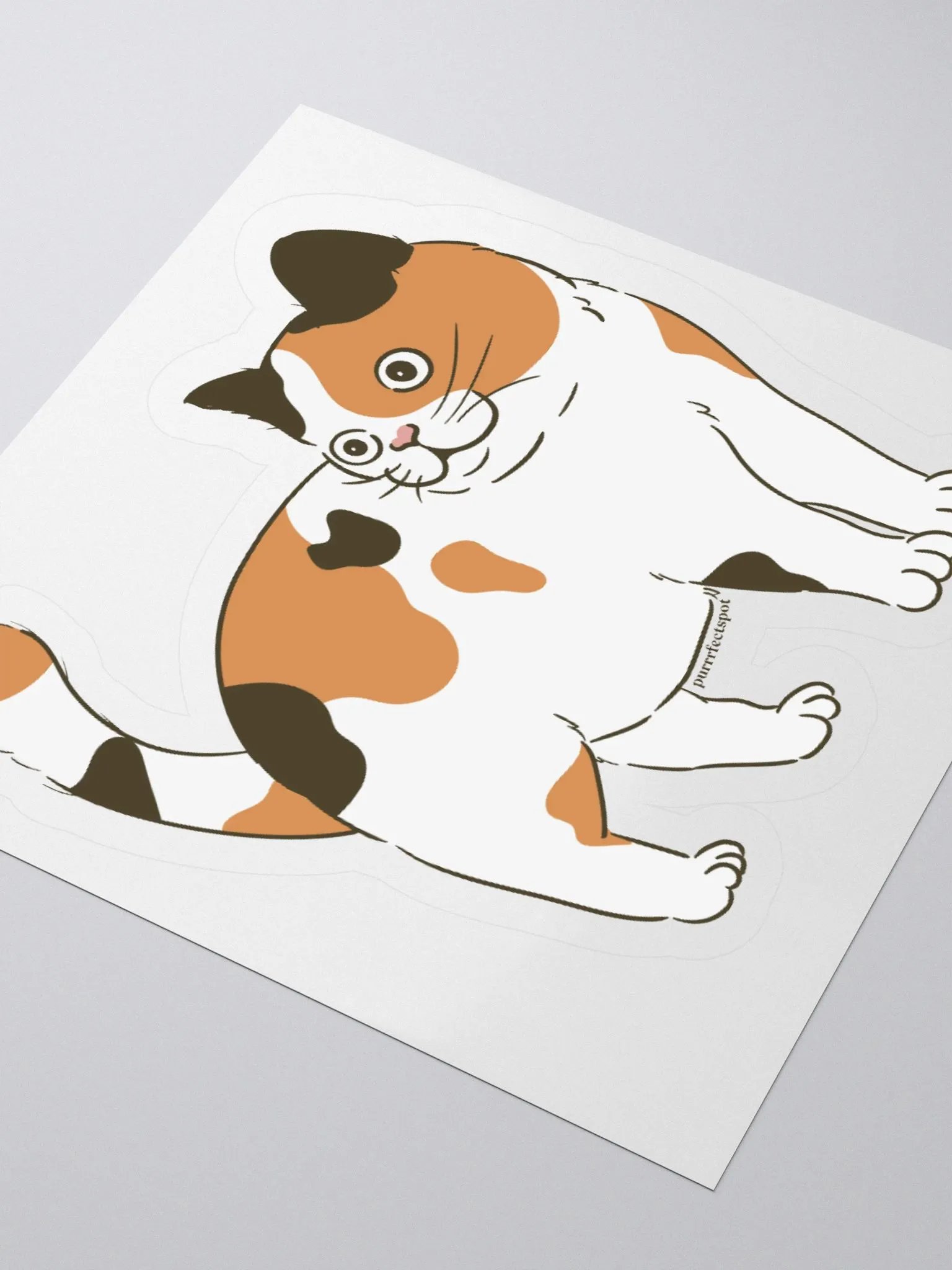 Calico Cat Kiss Cut Stickers product image (3)
