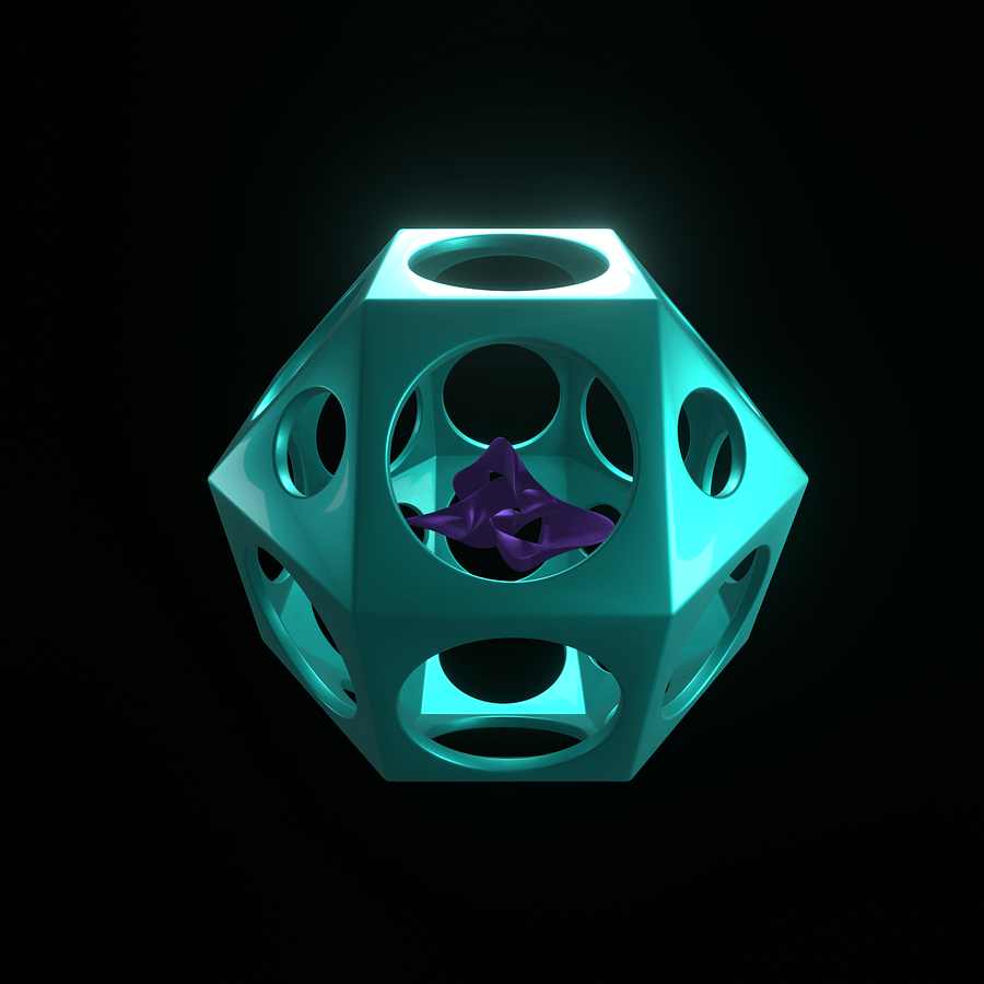 Abstract Cube product image (1)
