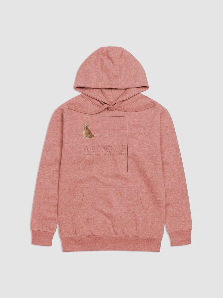 Golden Retriever Jacket with a Hoddie (Rose Gold) product image (1)
