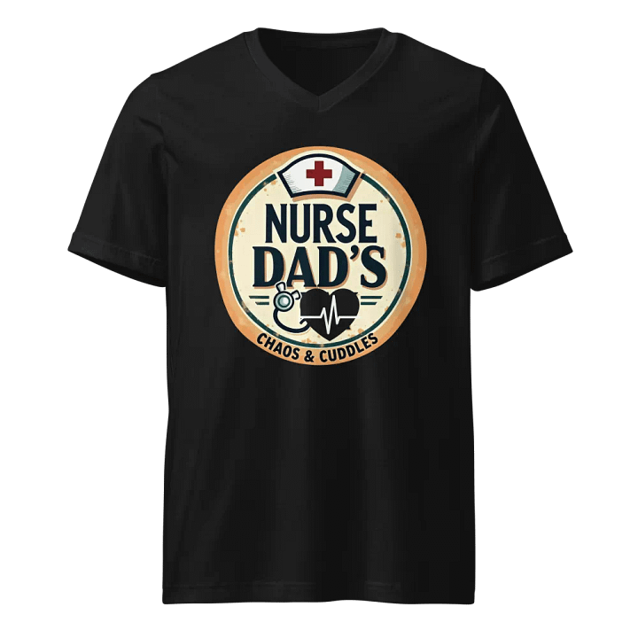 Nurse Dad's Chaos & Cuddles Tee product image (1)