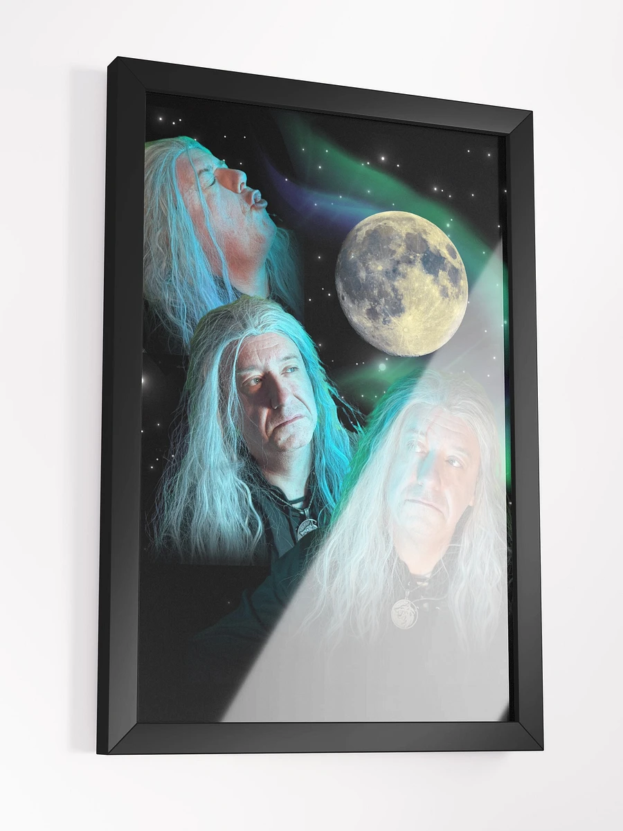 Three Witcher Moon framed art print product image (6)