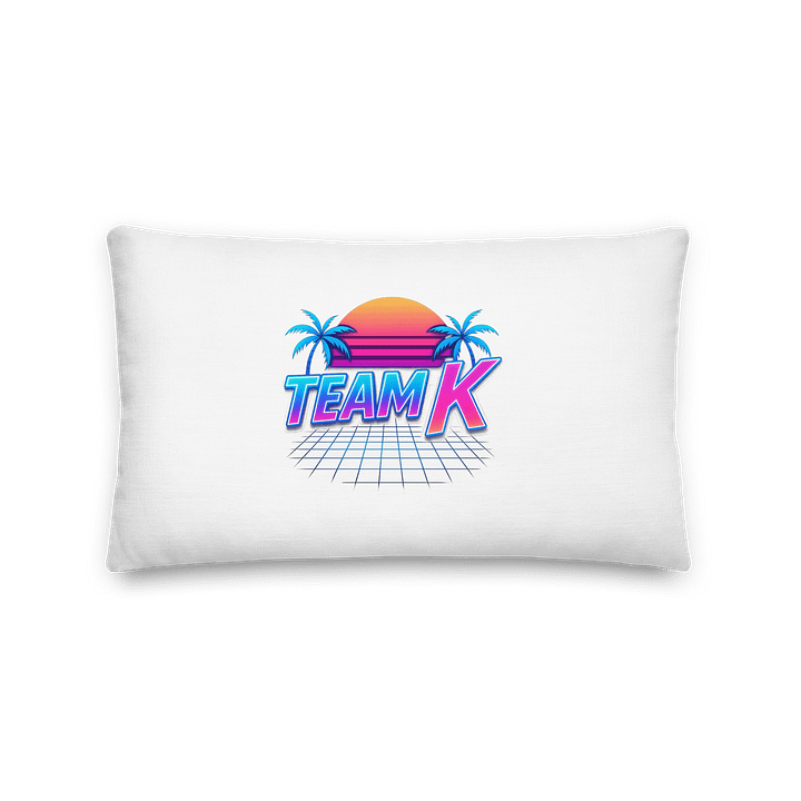 Team K 1980's Pillow product image (2)