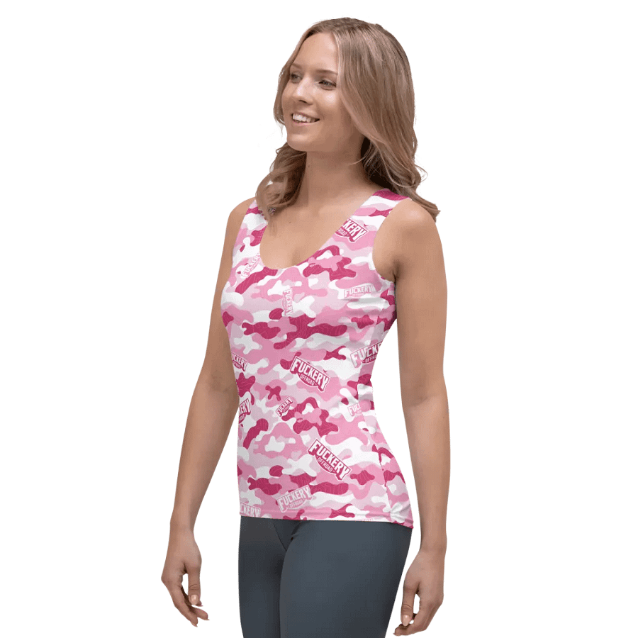 Ladies Fuckey Offroad Tank Top - Pink product image (7)