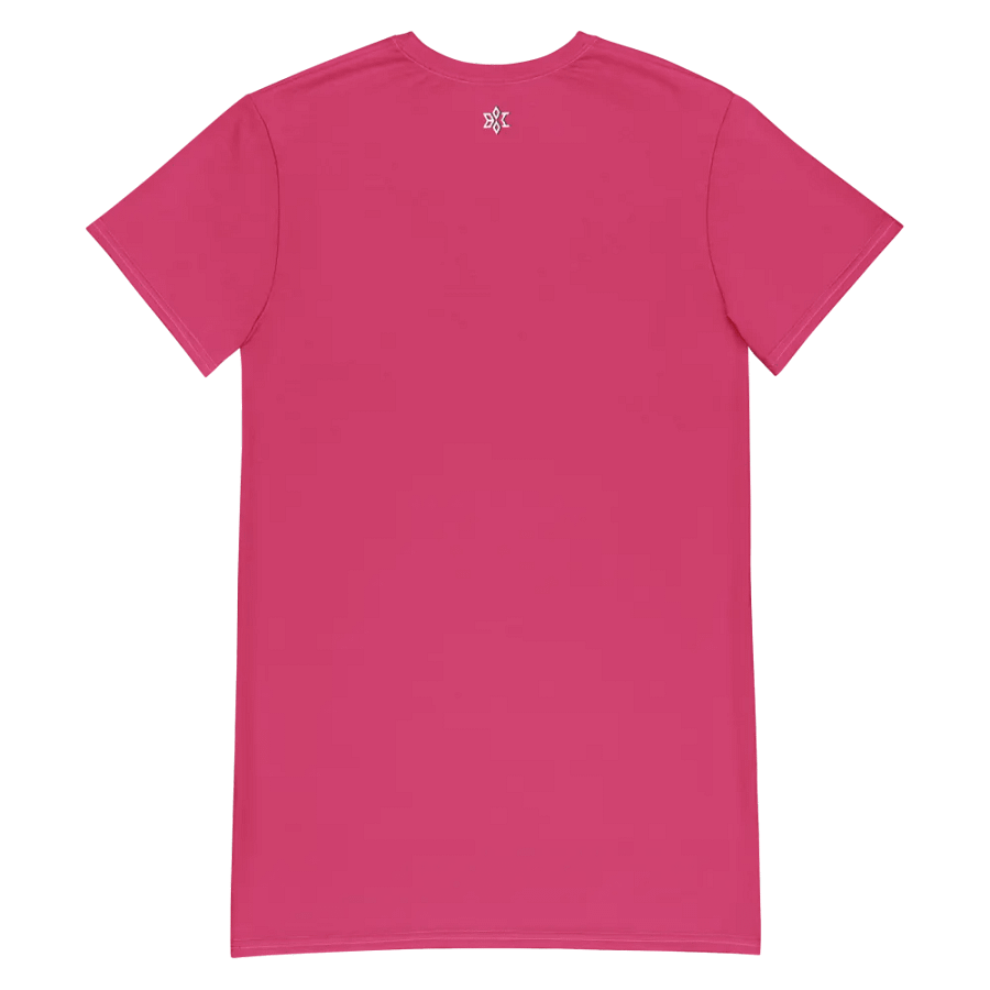 Big Mama Oversized T-Shirt Dress | Pink Graphic Tee product image (8)
