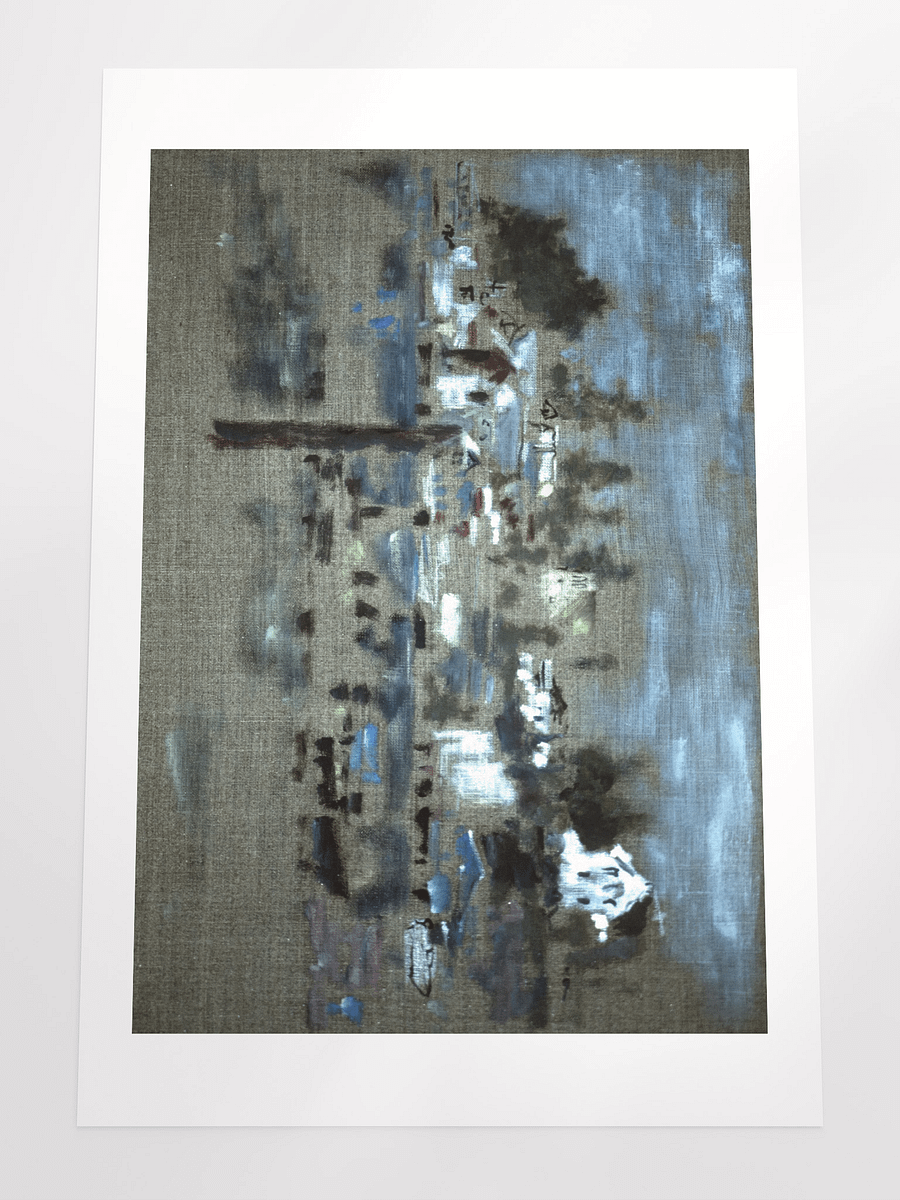 La Conner from Swinomish Reservation 1988 print product image (5)