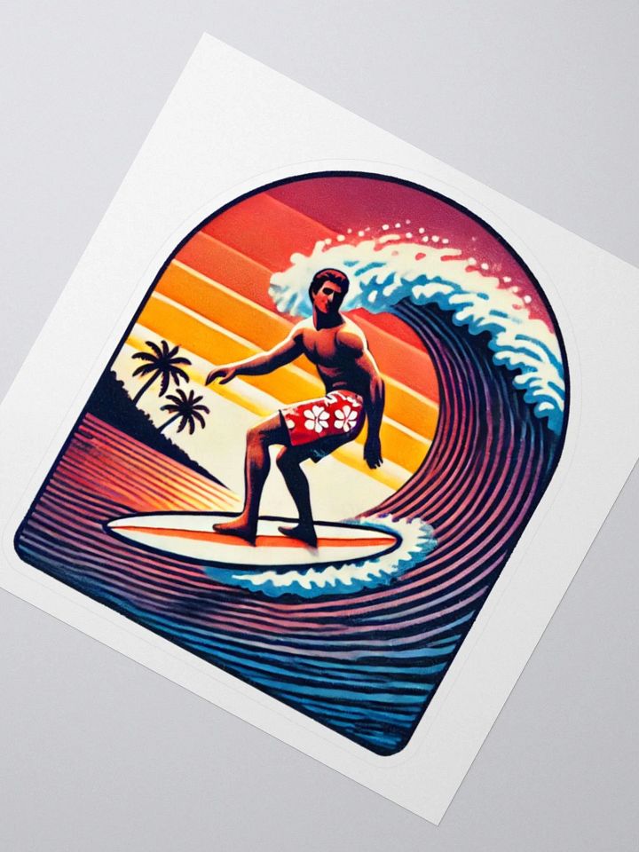 Wild Wave Rider Sticker product image (2)