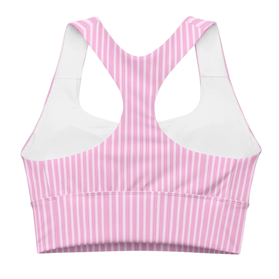 Stripes for days sports bra product image (2)
