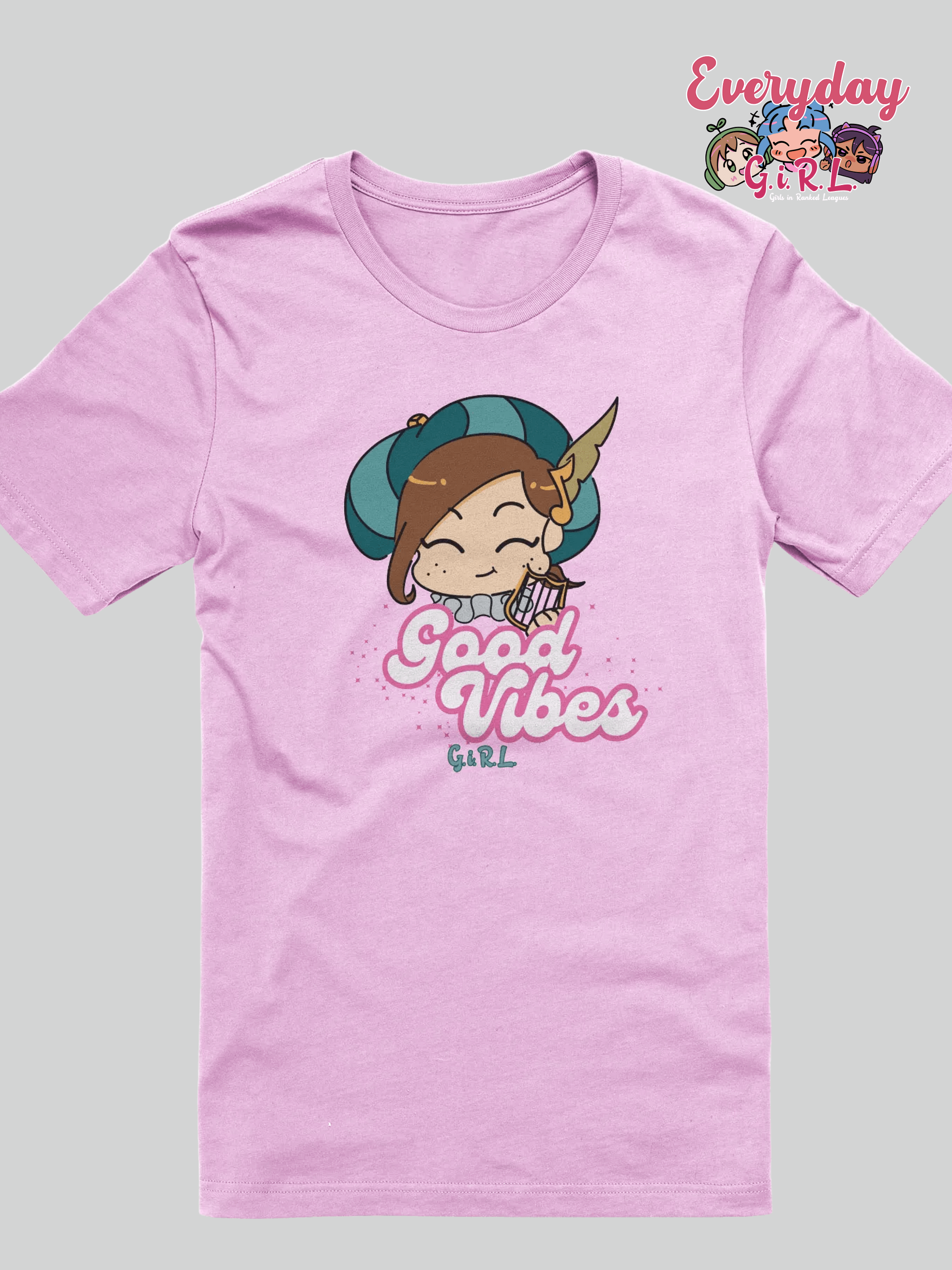 Gamer girl t-shirt - Good Vibes by G.i.R.L. product image (1)