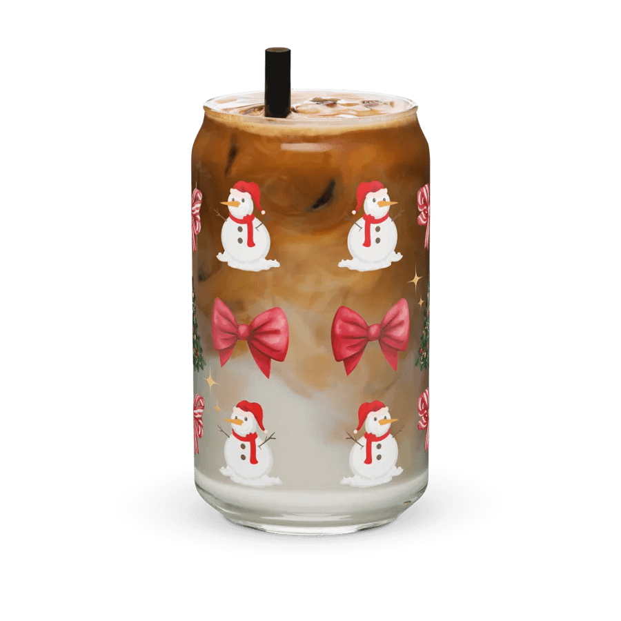 Festive Cheers Can-Shaped Glass product image (41)