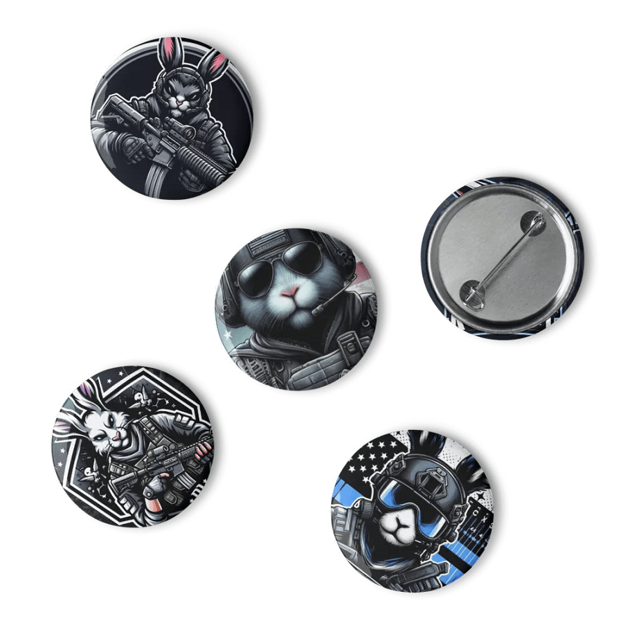 Tactical Rabbit Pins product image (6)
